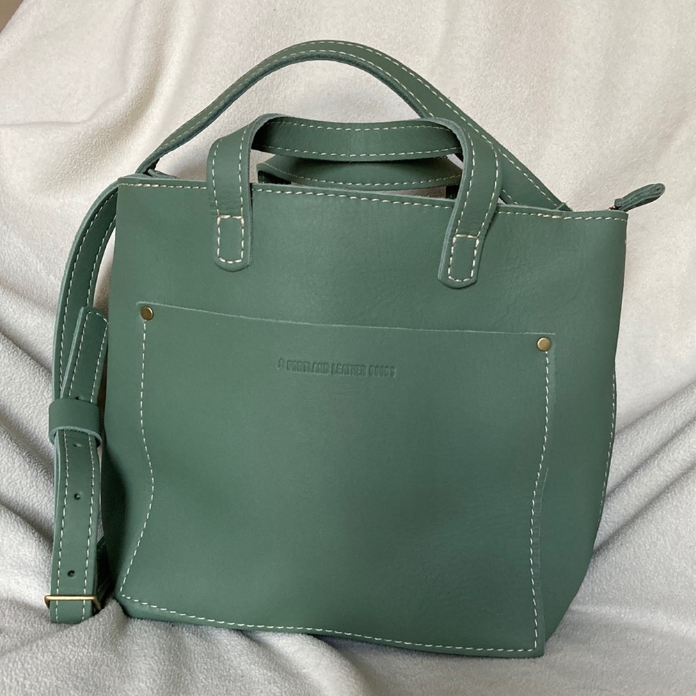 Portland Leather Mini Crossbody w/ Zipper